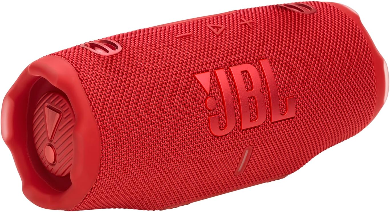 JBL Charge 6 Portable Waterproof Bluetooth Speaker with Winguard Protective Hardshell Case