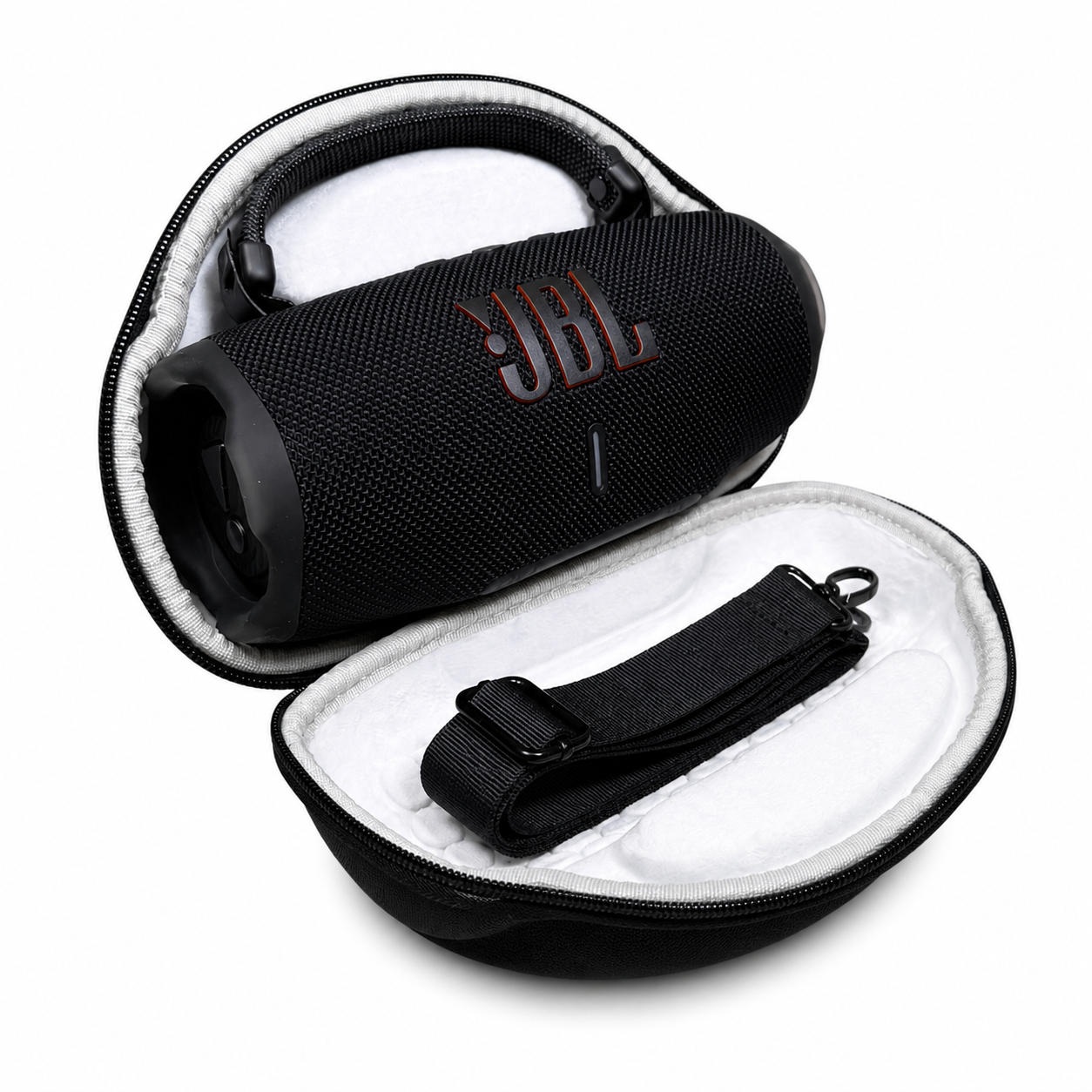 JBL Charge 6 Portable Waterproof Bluetooth Speaker with Winguard Protective Hardshell Case