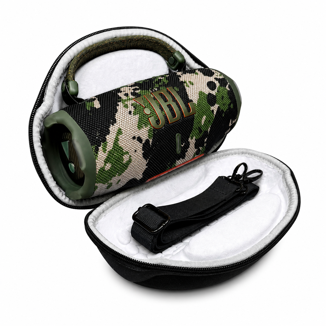 JBL Charge 6 Portable Waterproof Bluetooth Speaker with Winguard Protective Hardshell Case