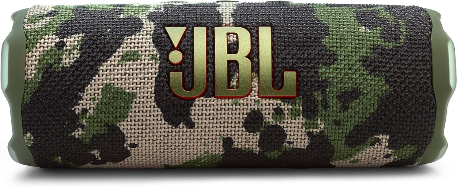 JBL Flip 7 Portable Speaker Waterproof AI Sound Boost with Winguard Protective Hardshell Case